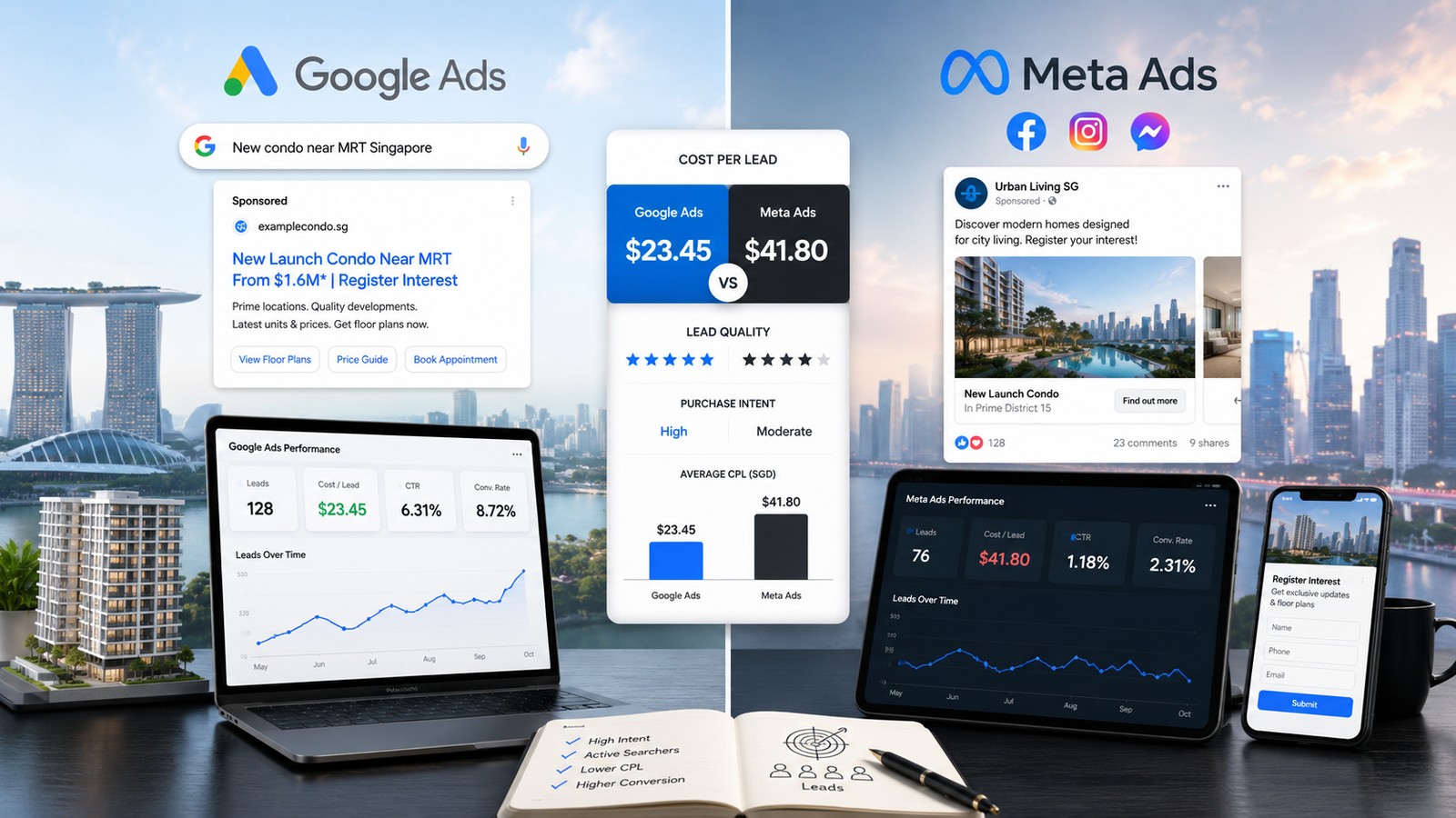 Google Ads mistakes property agents make