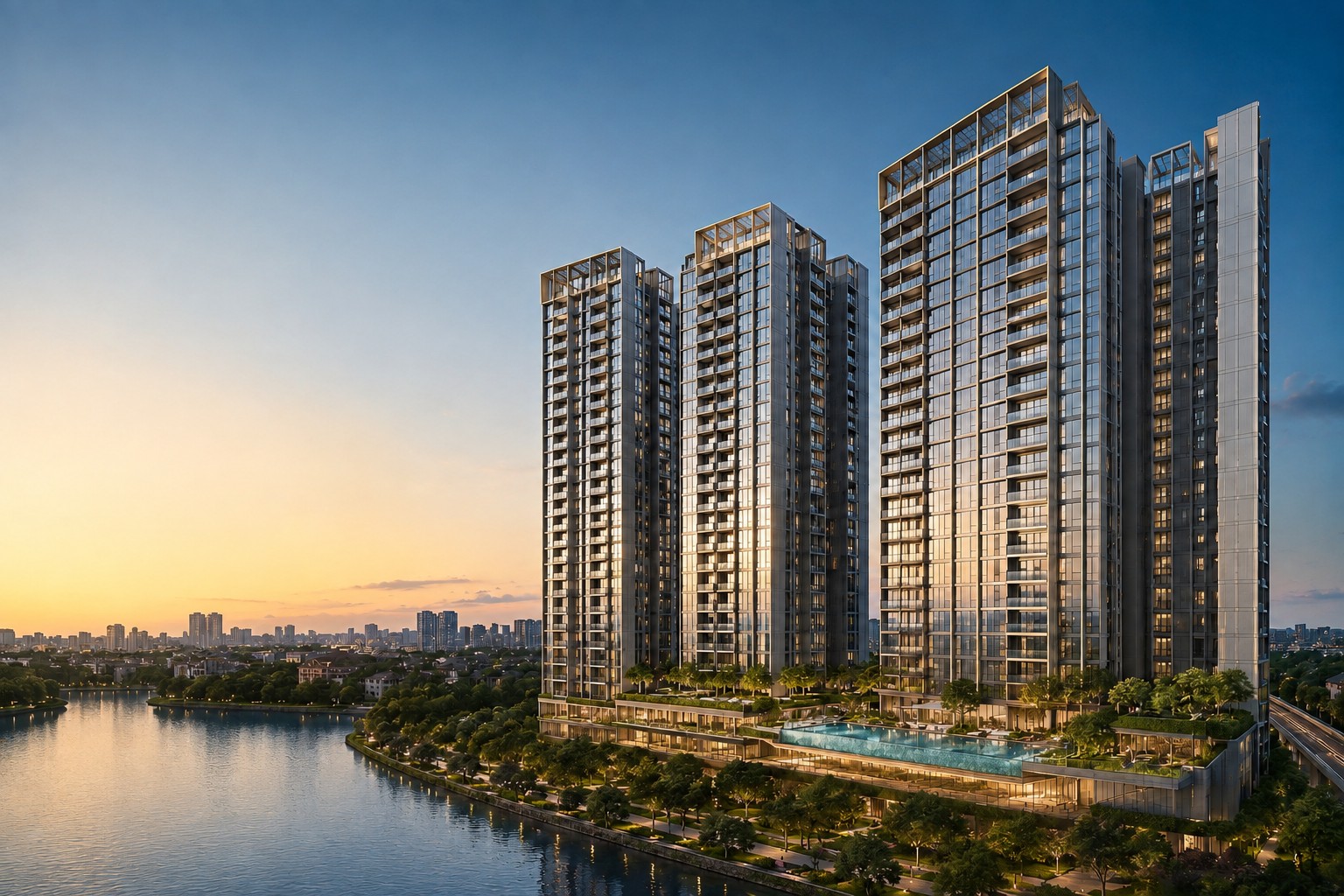 Launch landing page for Lucerne Grand, Lakeside Drive